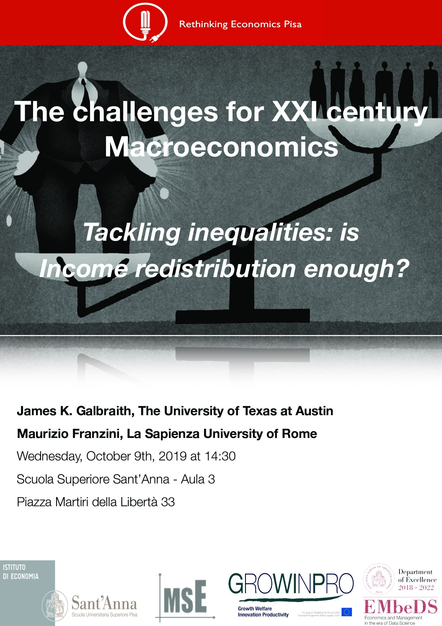 Eminar "The challenges for XXI century  Macroeconomics"